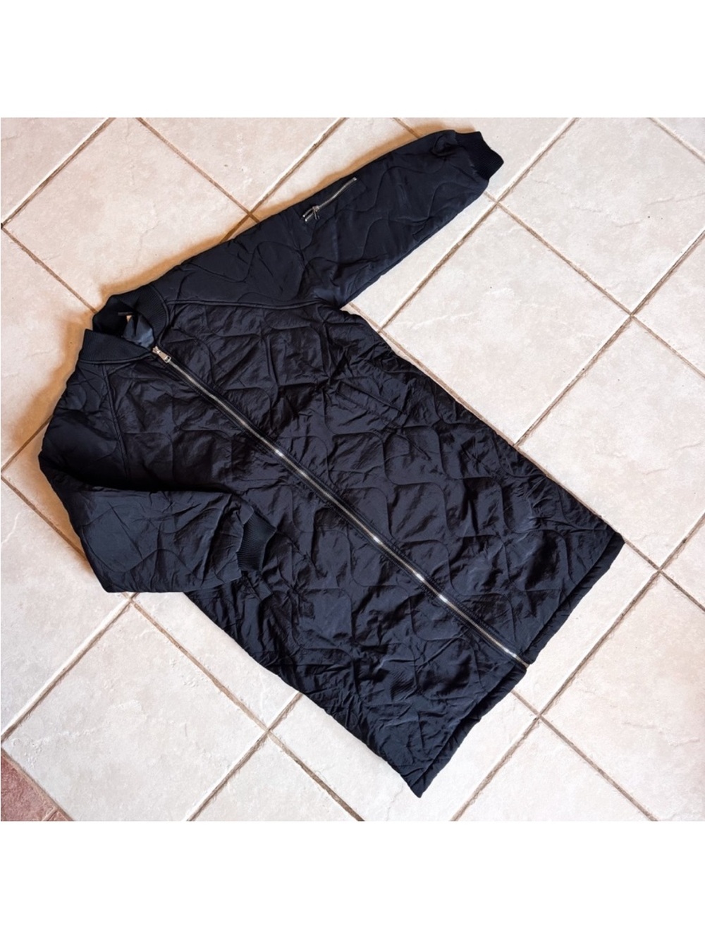 Adora • Quilted Longline Jacket